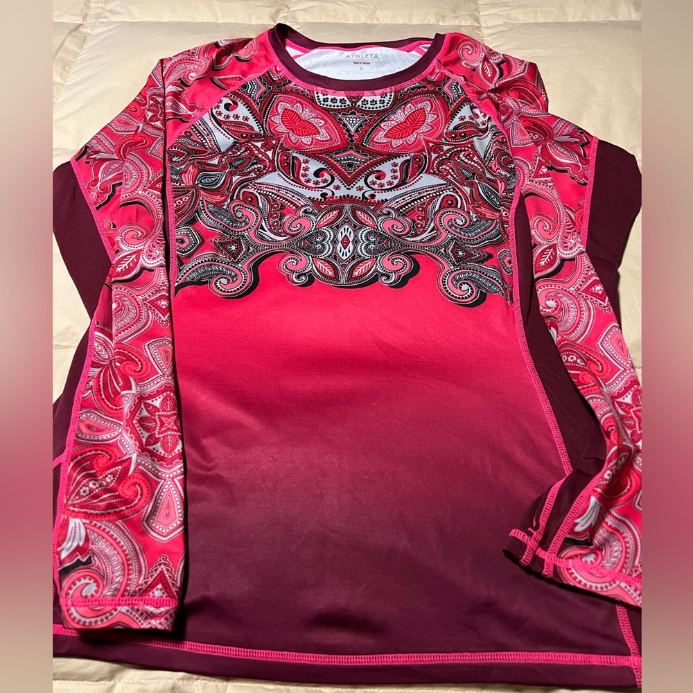 Athleta Top Sz L